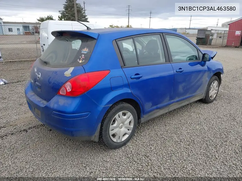 2010 NISSAN VERSA VIN 3N1BC1CP3AL463580 — фото 4