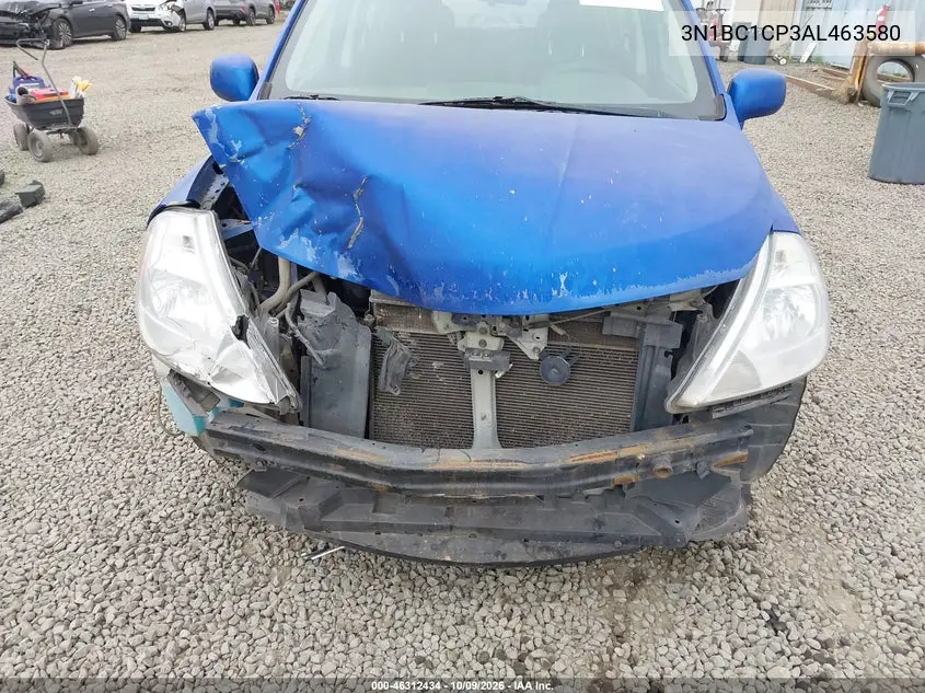 2010 NISSAN VERSA VIN 3N1BC1CP3AL463580 — фото 6