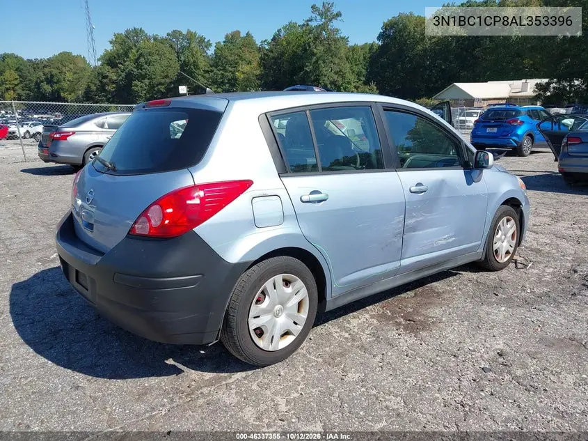 2010 NISSAN VERSA VIN 3N1BC1CP8AL353396 — фото 4