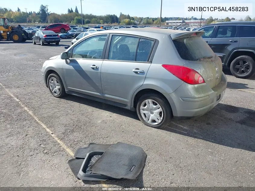 2010 NISSAN VERSA VIN 3N1BC1CP5AL458283 — фото 3