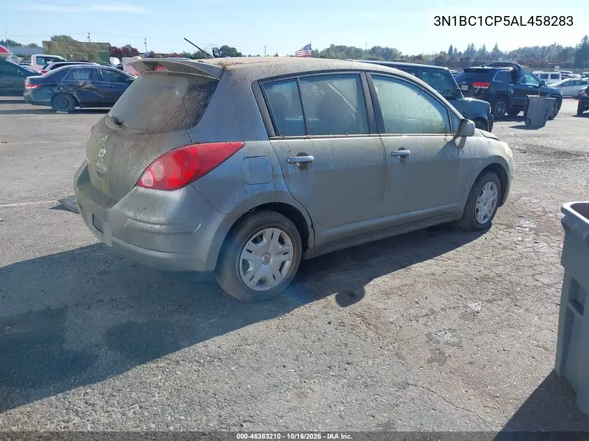 2010 NISSAN VERSA VIN 3N1BC1CP5AL458283 — фото 4