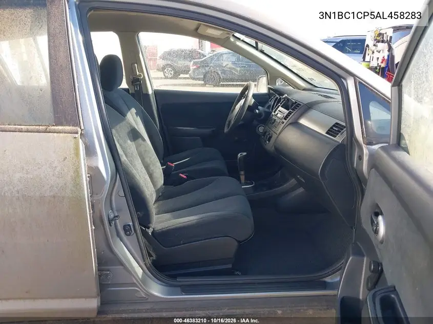 2010 NISSAN VERSA VIN 3N1BC1CP5AL458283 — фото 5
