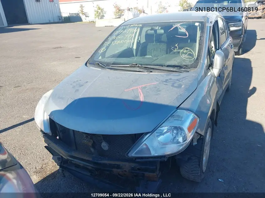 2011 NISSAN VERSA VIN 3N1BC1CP6BL460819 — фото 12