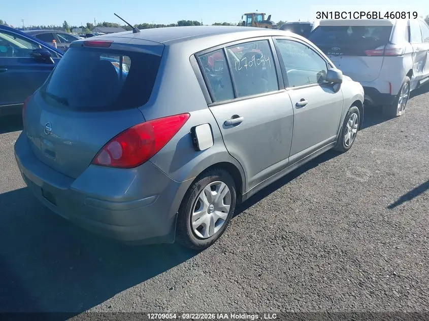 2011 NISSAN VERSA VIN 3N1BC1CP6BL460819 — фото 4