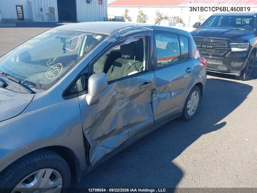 2011 NISSAN VERSA VIN 3N1BC1CP6BL460819 — фото 6