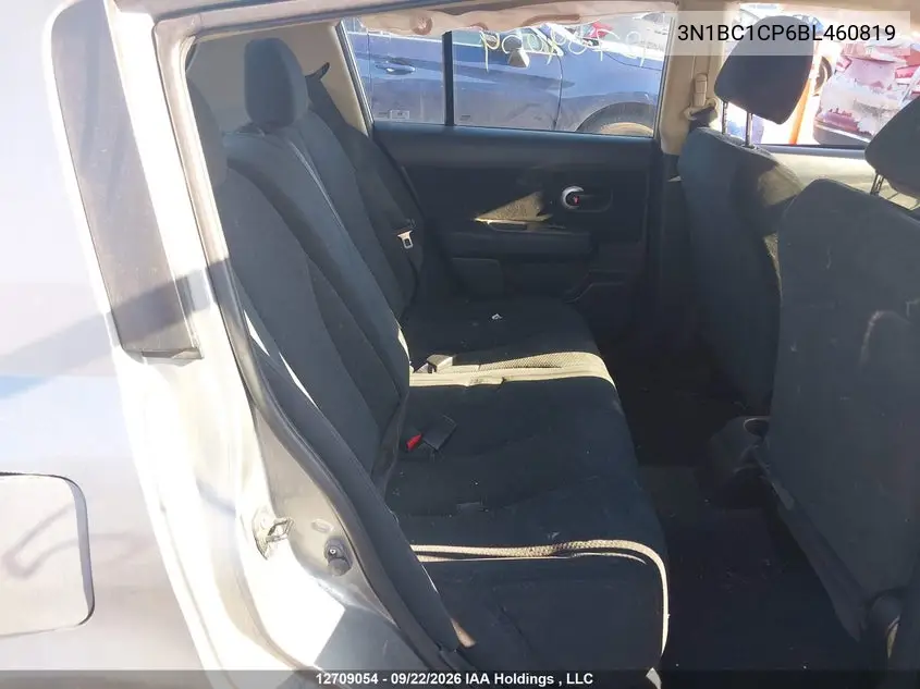 2011 NISSAN VERSA VIN 3N1BC1CP6BL460819 — фото 8