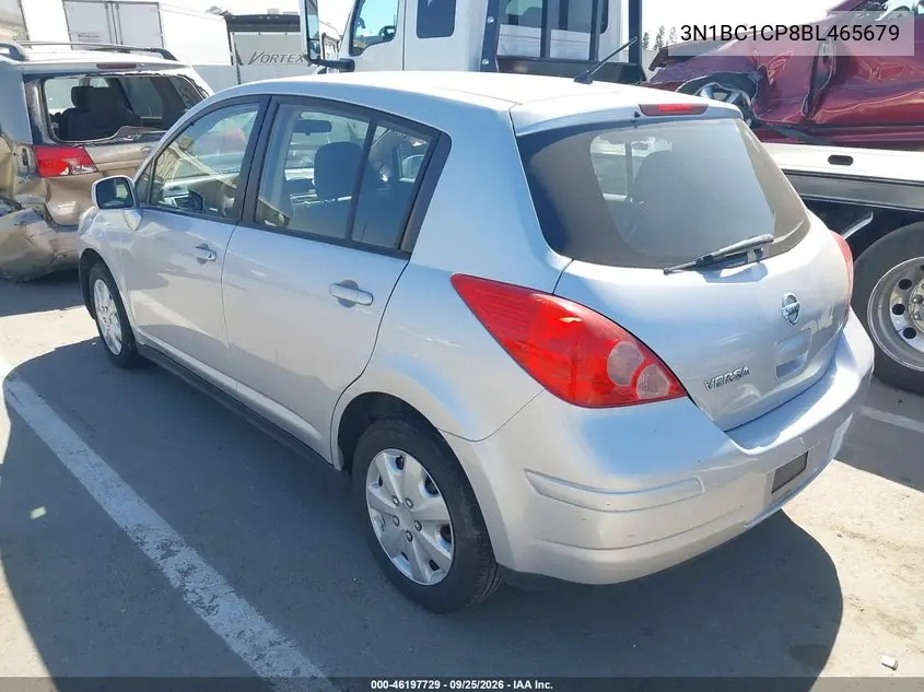 2011 NISSAN VERSA VIN 3N1BC1CP8BL465679 — фото 3