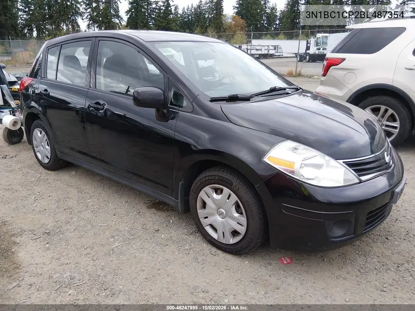 NISSAN VERSA 2011, VIN 3N1BC1CP2BL487354