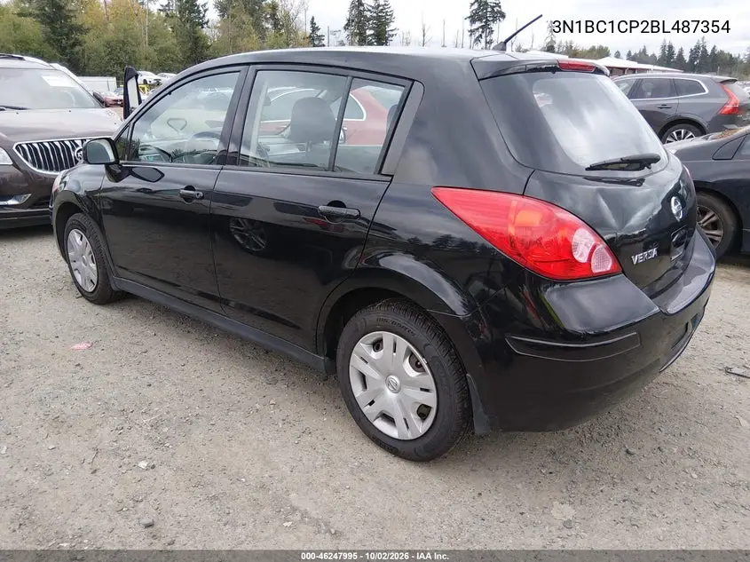 2011 NISSAN VERSA VIN 3N1BC1CP2BL487354 — фото 3