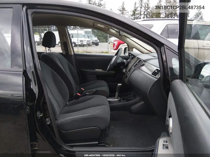 2011 NISSAN VERSA VIN 3N1BC1CP2BL487354 — фото 5