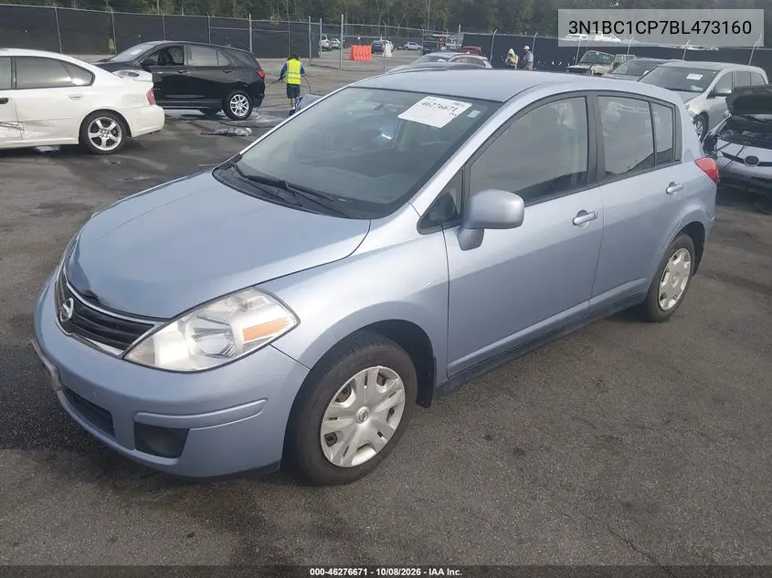 2011 NISSAN VERSA VIN 3N1BC1CP7BL473160 — фото 2