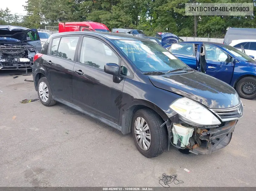NISSAN VERSA 2011, VIN 3N1BC1CP4BL489803