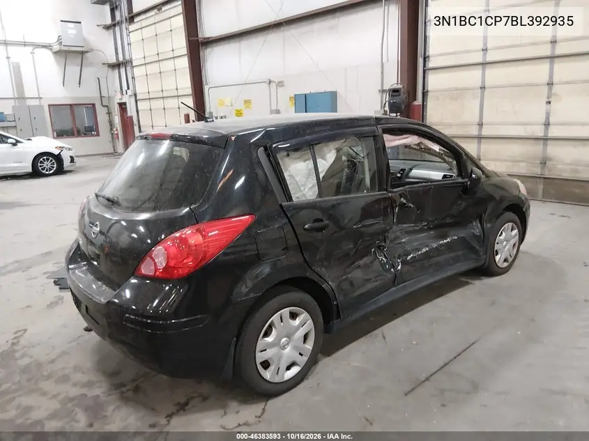 2011 NISSAN VERSA VIN 3N1BC1CP7BL392935 — фото 4