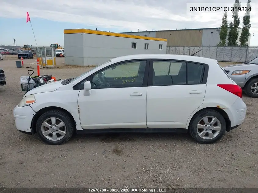 2012 NISSAN VERSA VIN 3N1BC1CP1CL359334 — фото 14