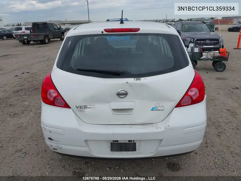 2012 NISSAN VERSA VIN 3N1BC1CP1CL359334 — фото 16
