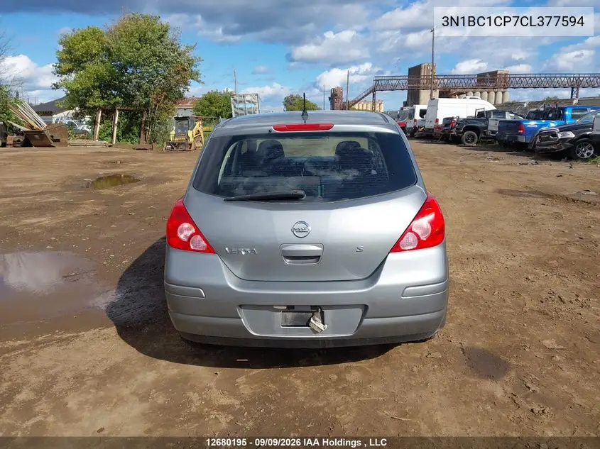 2012 NISSAN VERSA VIN 3N1BC1CP7CL377594 — фото 17