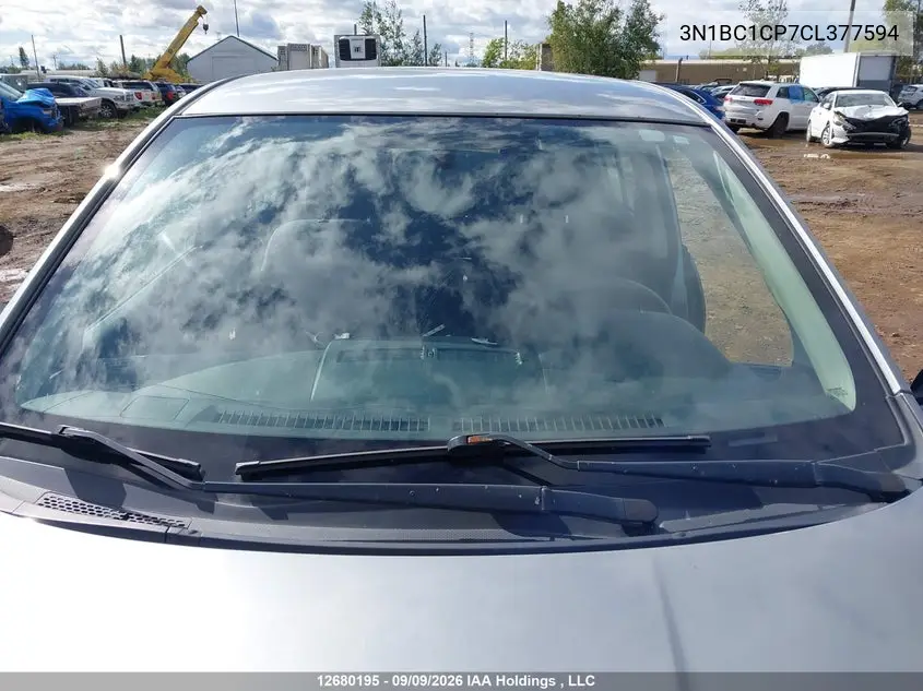 2012 NISSAN VERSA VIN 3N1BC1CP7CL377594 — фото 18
