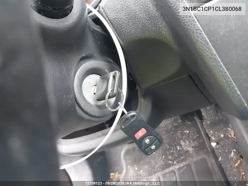 2012 NISSAN VERSA VIN 3N1BC1CP1CL380068 — фото 10