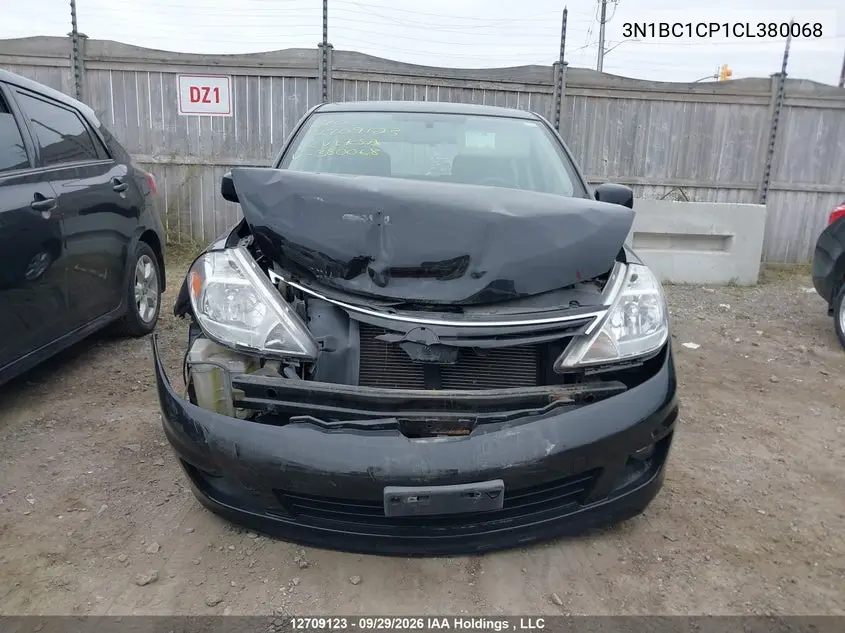 2012 NISSAN VERSA VIN 3N1BC1CP1CL380068 — фото 11