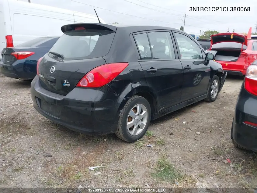 2012 NISSAN VERSA VIN 3N1BC1CP1CL380068 — фото 4
