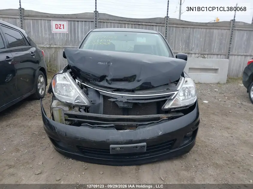 2012 NISSAN VERSA VIN 3N1BC1CP1CL380068 — фото 6