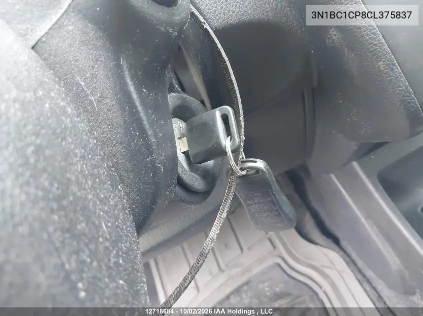 2012 NISSAN VERSA VIN 3N1BC1CP8CL375837 — фото 11