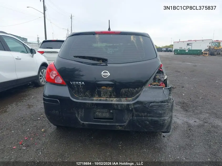 2012 NISSAN VERSA VIN 3N1BC1CP8CL375837 — фото 16