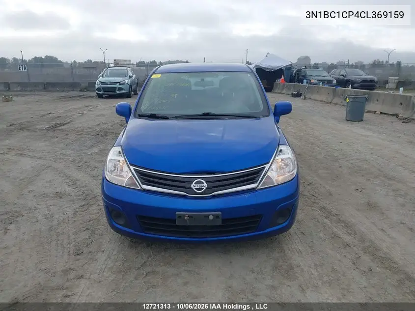 2012 NISSAN VERSA VIN 3N1BC1CP4CL369159 — фото 12