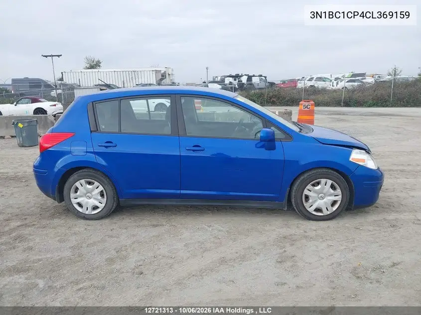 2012 NISSAN VERSA VIN 3N1BC1CP4CL369159 — фото 13