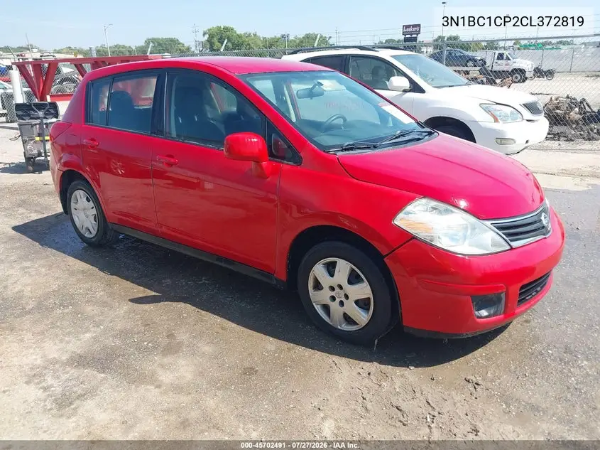 NISSAN VERSA 2012, VIN 3N1BC1CP2CL372819