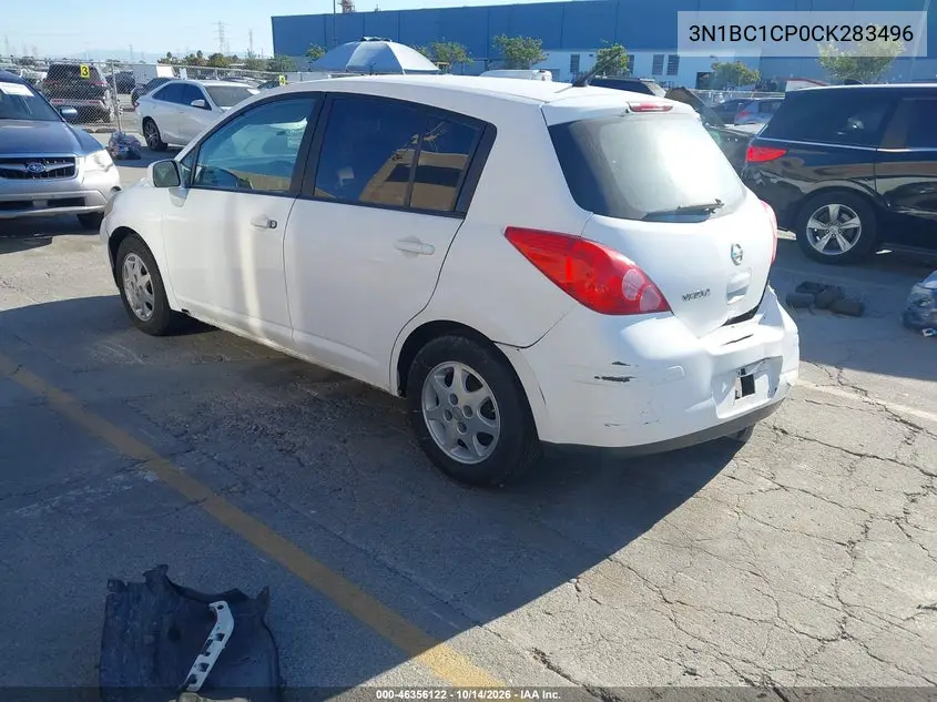 2012 NISSAN VERSA VIN 3N1BC1CP0CK283496 — фото 3