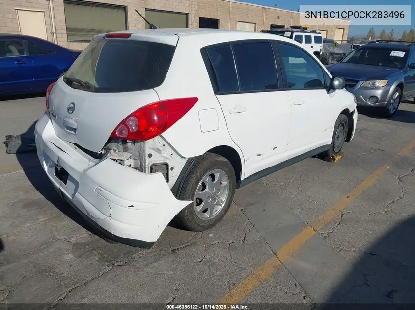 2012 NISSAN VERSA VIN 3N1BC1CP0CK283496 — фото 4