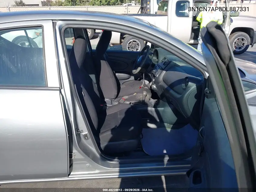 2013 NISSAN VERSA VIN 3N1CN7AP8DL887331 — фото 5