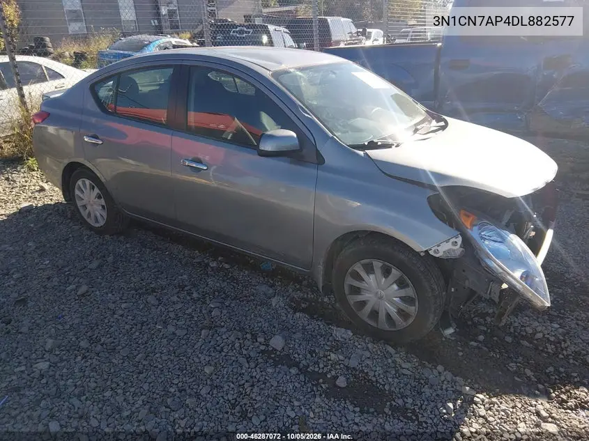 NISSAN VERSA 2013, VIN 3N1CN7AP4DL882577