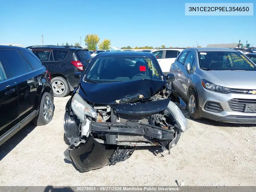 2014 NISSAN VERSA VIN 3N1CE2CP9EL354650 — фото 11