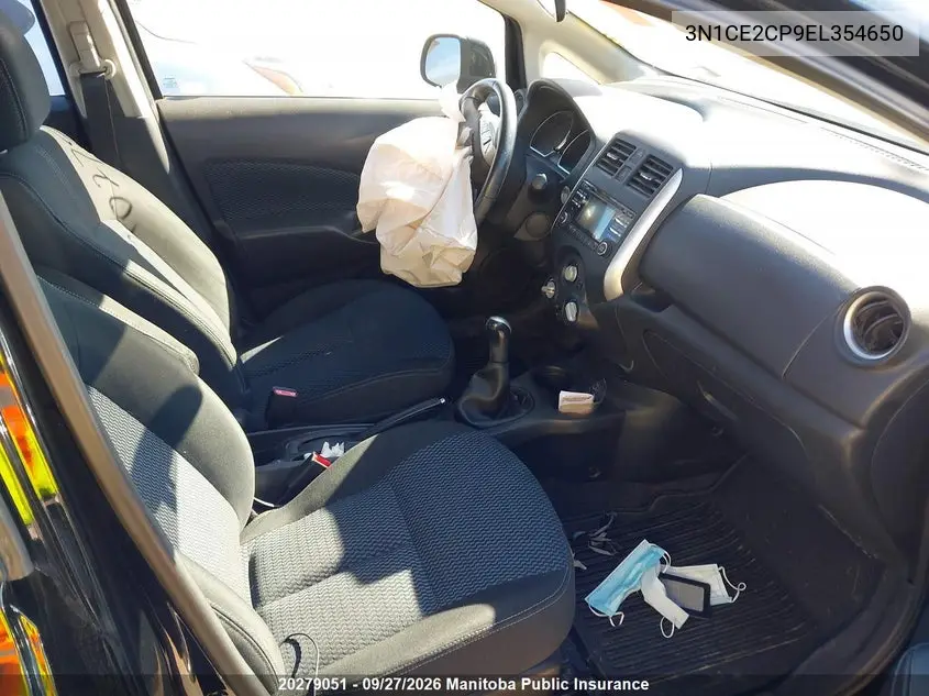 2014 NISSAN VERSA VIN 3N1CE2CP9EL354650 — фото 5