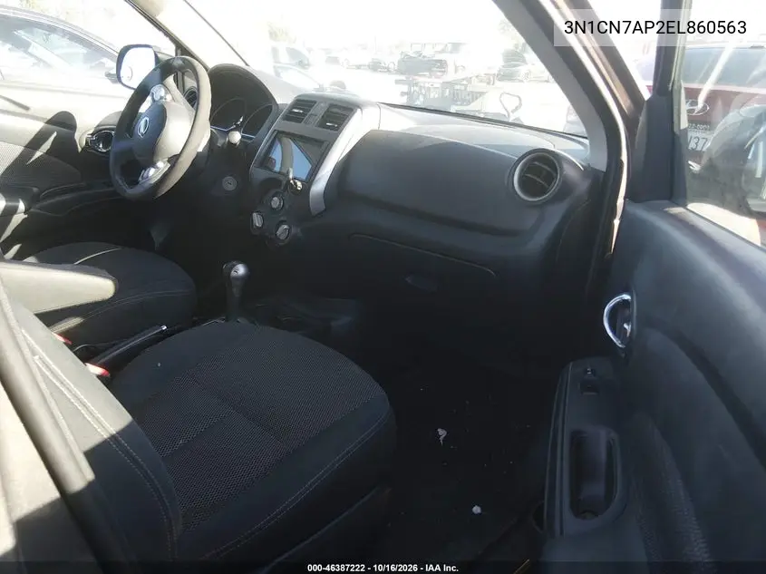 2014 NISSAN VERSA VIN 3N1CN7AP2EL860563 — фото 5