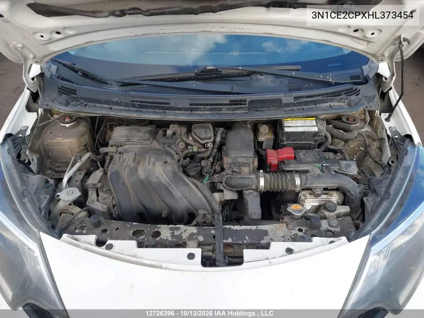 2017 NISSAN VERSA VIN 3N1CE2CPXHL373454 — фото 10