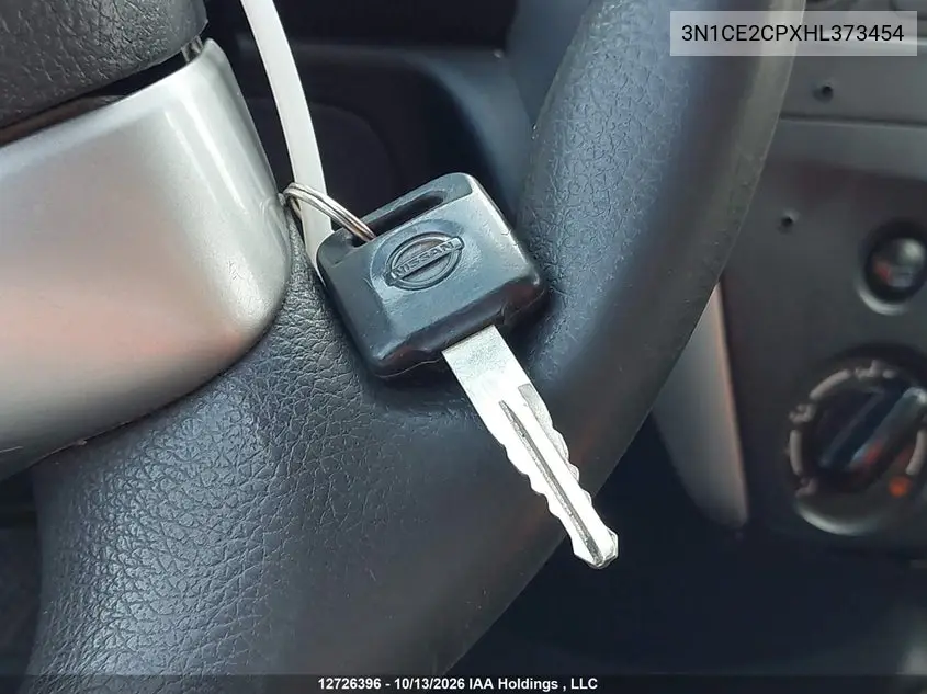 2017 NISSAN VERSA VIN 3N1CE2CPXHL373454 — фото 11