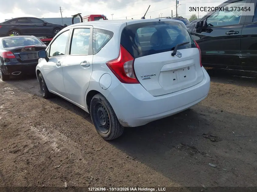 2017 NISSAN VERSA VIN 3N1CE2CPXHL373454 — фото 3