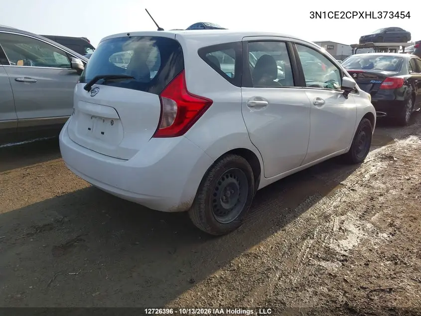 2017 NISSAN VERSA VIN 3N1CE2CPXHL373454 — фото 4
