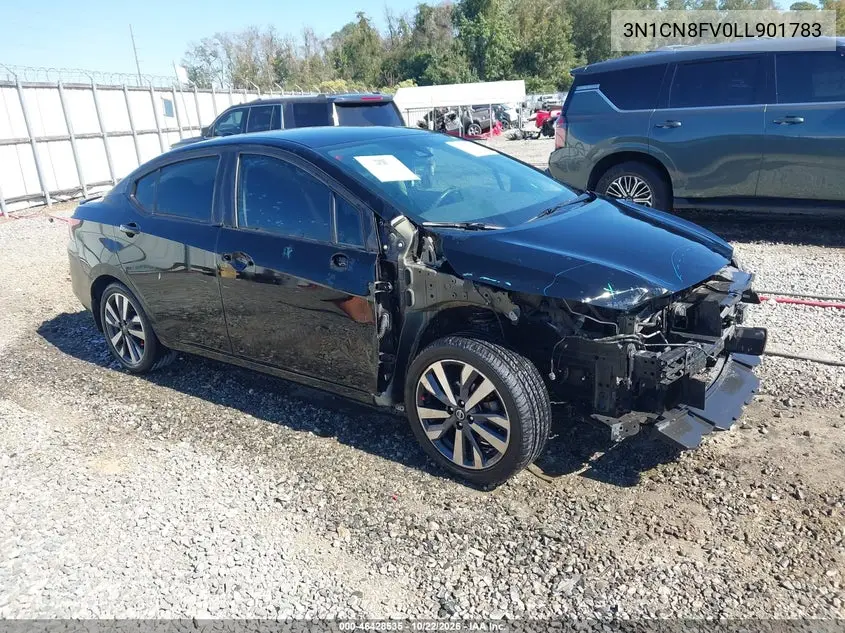 NISSAN VERSA 2020, VIN 3N1CN8FV0LL901783