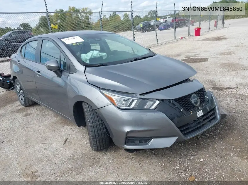 NISSAN VERSA 2021, VIN 3N1CN8EV0ML845850