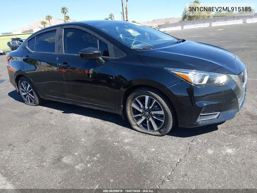 NISSAN VERSA 2021, VIN 3N1CN8EV2ML915185