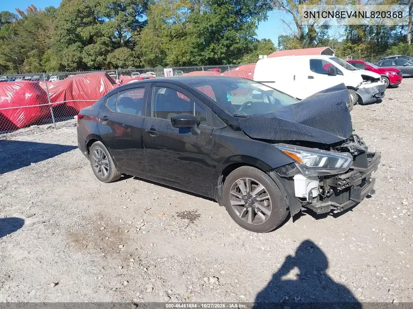 NISSAN VERSA 2022, VIN 3N1CN8EV4NL820368
