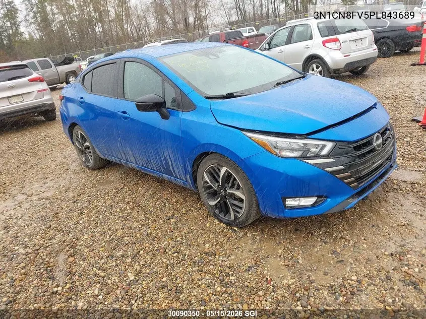 NISSAN VERSA 2023, VIN 3N1CN8FV5PL843689