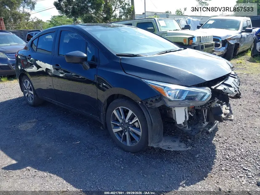 NISSAN VERSA 2024, VIN 3N1CN8DV3RL857533