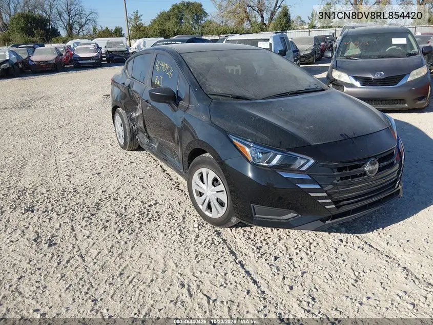 NISSAN VERSA 2024, VIN 3N1CN8DV8RL854420