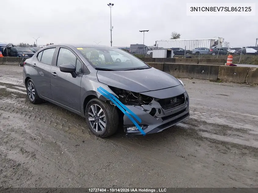 NISSAN VERSA 2025, VIN 3N1CN8EV7SL862125
