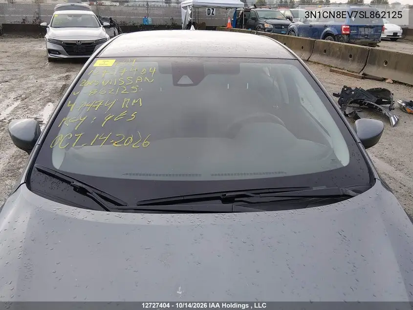 2025 NISSAN VERSA VIN 3N1CN8EV7SL862125 — фото 18